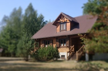 Drewniany Dom na Mazurach