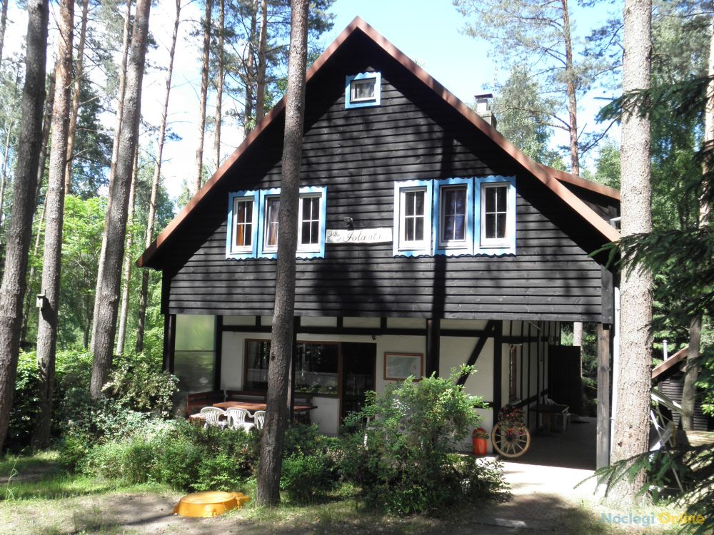 Villa Jolanta duży komfortowy dom w Nowej Kaletce koło Olsztyna Mazury