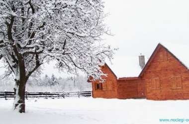 Zimowe ferie w domkach w Bieczu